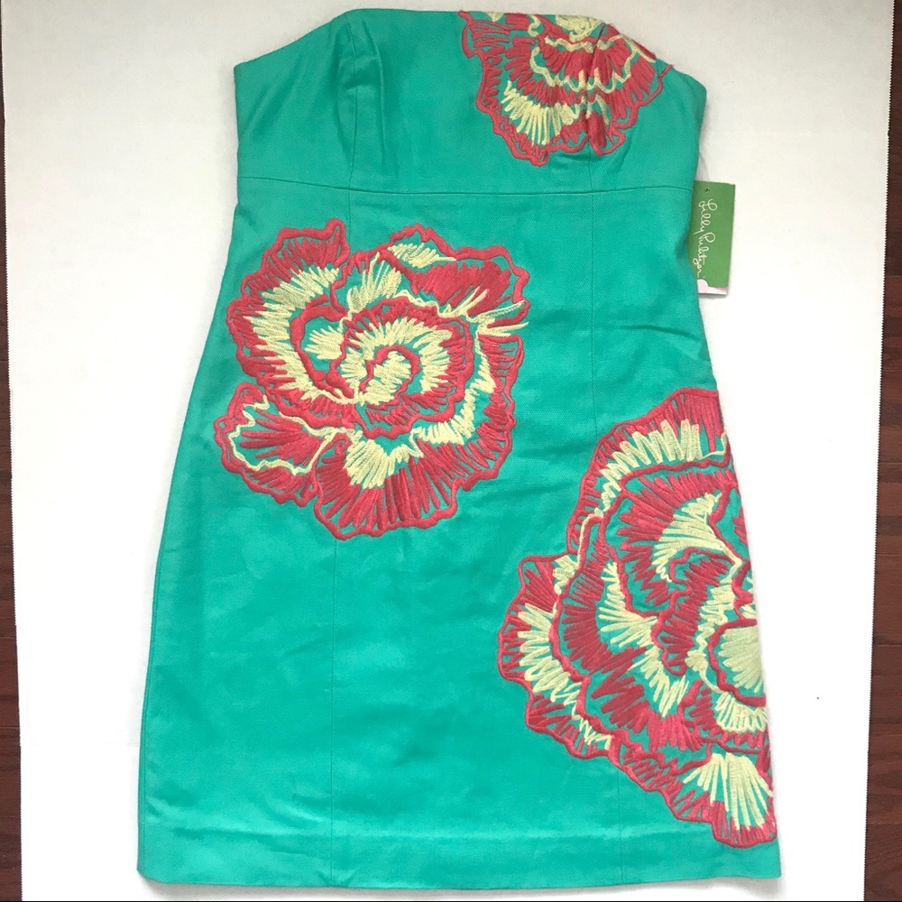 ✨HP✨ [Lilly Pulitzer] Strapless Bowen Dress